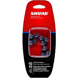 Shure EASFX1-10S Small soft flex sleeves for Shure SE Earphones (5 pair)
