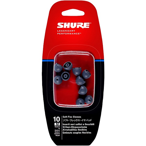 Shure EASFX1-10S Small soft flex sleeves for Shure SE Earphones (5 pair)