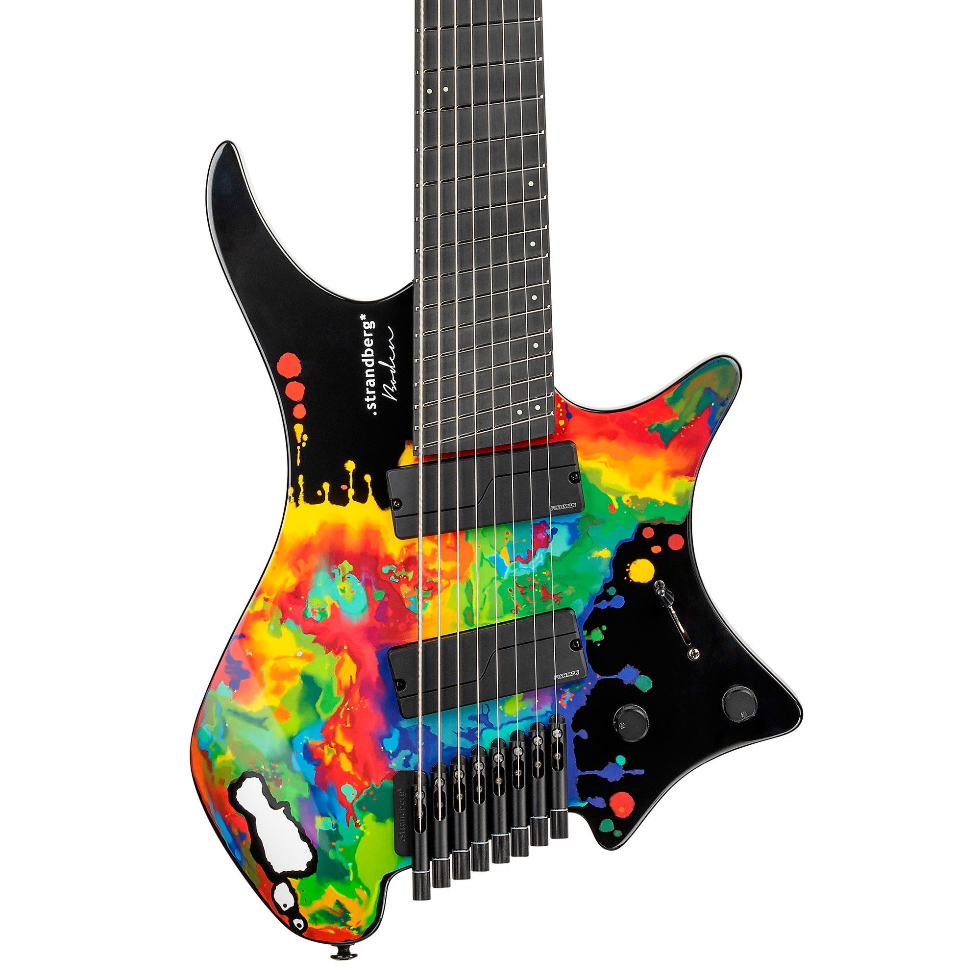 Platinum strandberg Boden Metal NX 8 Sarah Longfield Edition