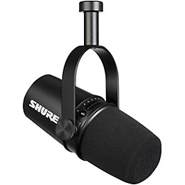 Shure Recording Bundle with MV7 Podcast Microphone & SRH440A Studio Headphones Black
