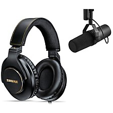 Shure SM7B with sE DM1 Dynamite Active Inline Preamp