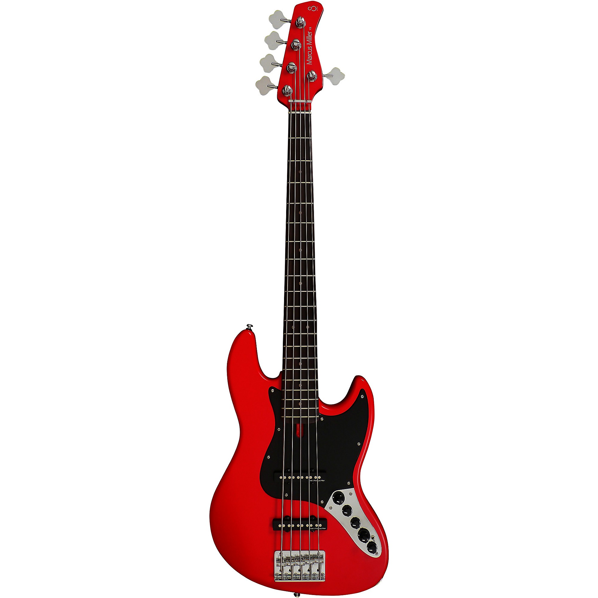 Sire V3-5 5-String Electric Bass Red Satin | Guitar Center