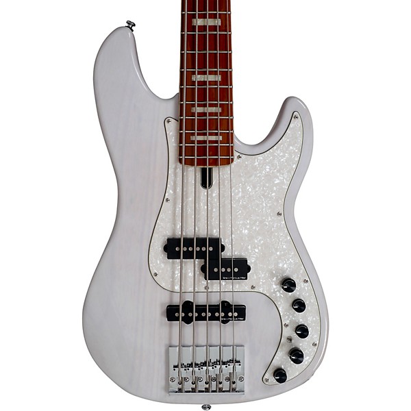 Sire P8-5 5-String Electric Bass White Blonde