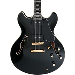 Sire H7V Hollowbody Electric Guitar Black Sire H7V Hollowbody Electric Guitar Black