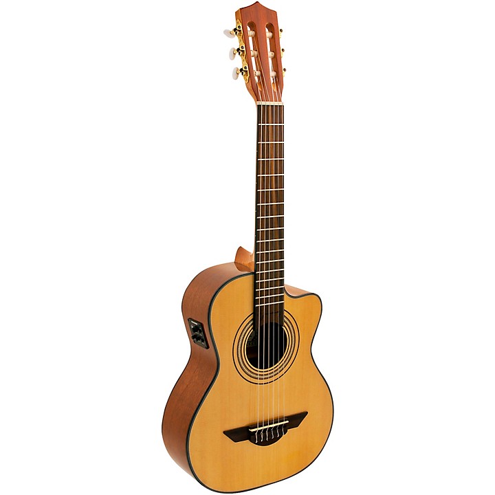 H. Jimenez Voz de Trio Cutaway Acoustic-Electric Requinto Guitar