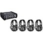 Sterling Audio 4-Person Headphone Package With Headphone Amplifier and S400 Studio Headphones thumbnail