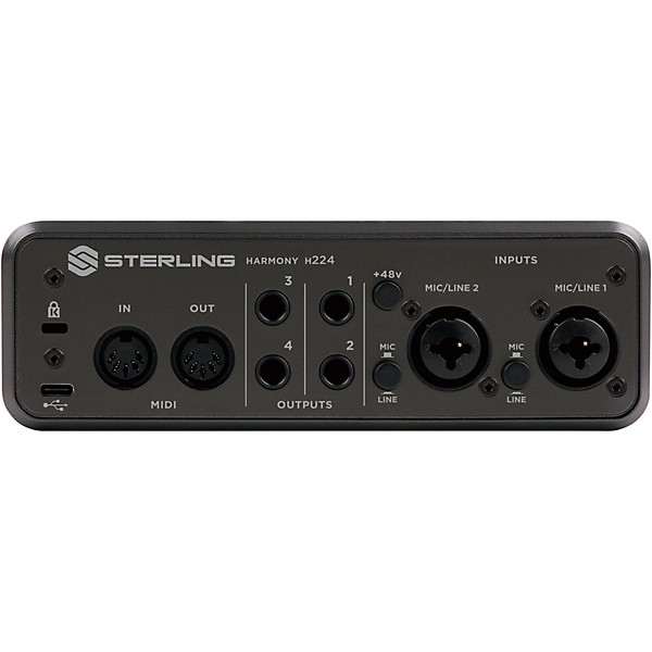 Sterling Audio H224 Recording Package With S400 Studio Headphones