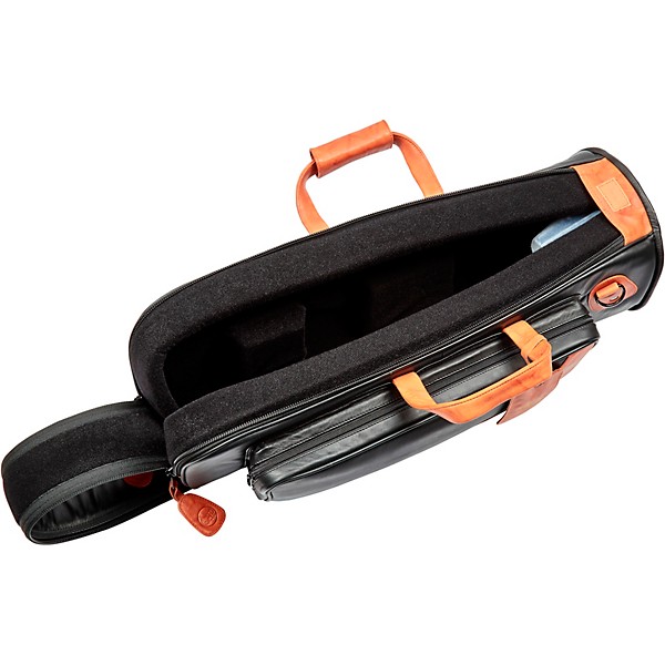 Gard 1-ELK Elite Series Black Leather Single Trumpet Gig Bag