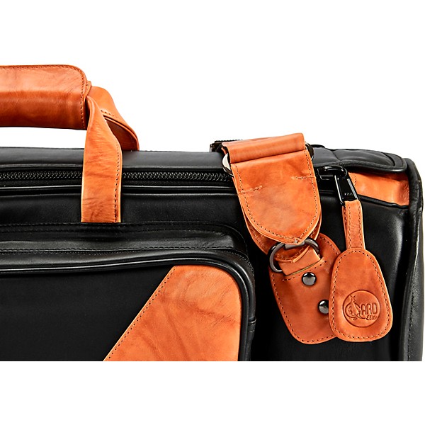 Gard 1-ELK Elite Series Black Leather Single Trumpet Gig Bag