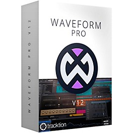 Tracktion Waveform Pro 12 + Studio Content Software Bundle