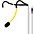 Sennheiser HT 747 Fitness Neckband Microphone Yellow Sennheiser HT 747 Fitness Neckband Microphone Yellow