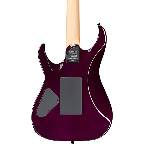Schecter Guitar Research Sunset 24 FR Electric Guitar Violet Ice