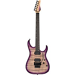 Schecter Guitar Research Sunset 24 FR Electric Guitar Violet Ice