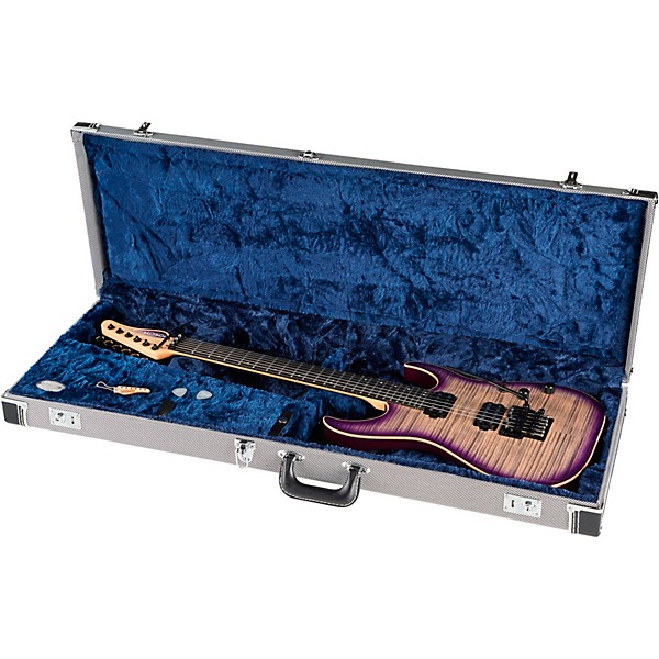 Schecter Guitar Research Sunset 24 FR Electric Guitar Violet Ice