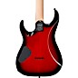 Schecter Guitar Research Custom Shop Sunset 24-6 Hipshot Electric Guitar Red Stain Black Burst