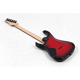 Open Box Schecter Guitar Research Custom Shop Sunset 24-6 Hipshot Electric Guitar Level 3 Red Stain Black Burst 197881526047