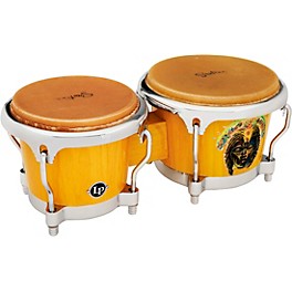 LP Santana Africa Speaks Bongo Set Yellow Lacquer