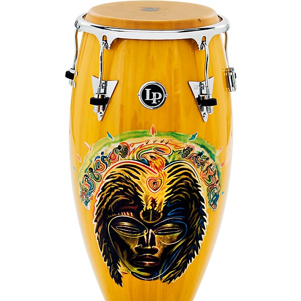 LP Santana Africa Speaks Conga 11.75 in. Yellow Lacquer