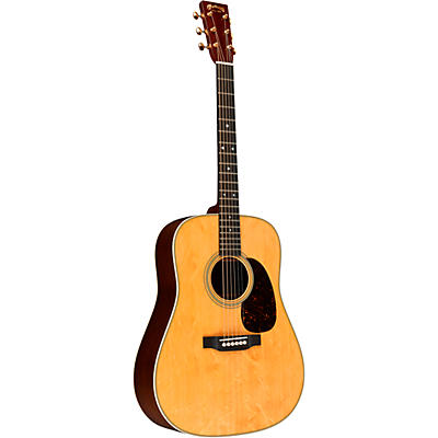 Martin Custom Shop 28 Style Dreadnought Premium Madagascar-Bearclaw Spruce Top Acoustic Guitar Natural for sale