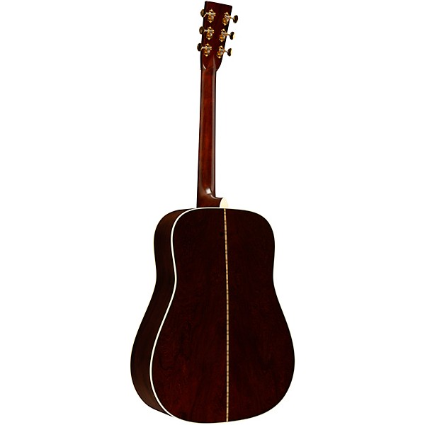 Martin Custom Shop 28 Style Dreadnought Premium Madagascar-Bearclaw Spruce Top Acoustic Guitar Natural