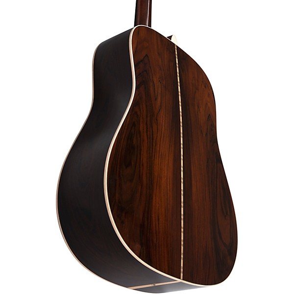 Martin Custom Shop 28 Style Dreadnought Brazilian Rosewood- Adi Spruce Top- VTS Acoustic Guitar Natural