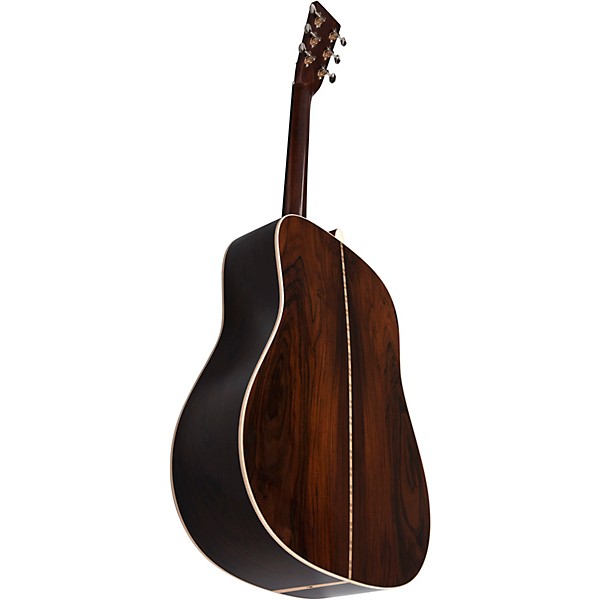 Martin Custom Shop 28 Style Dreadnought Brazilian Rosewood- Adi Spruce Top- VTS Acoustic Guitar Natural