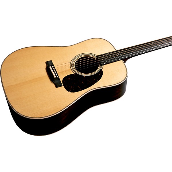 Martin Custom Shop 28 Style Dreadnought Brazilian Rosewood- Adi Spruce Top- VTS Acoustic Guitar Natural