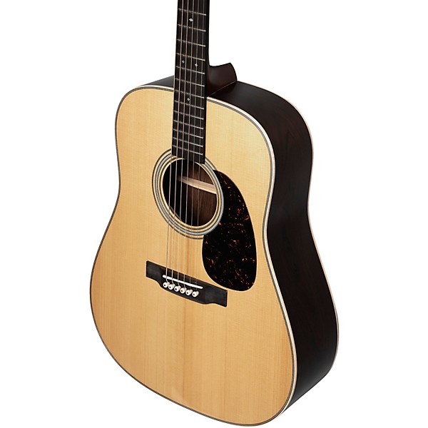 Martin Custom Shop 28 Style Dreadnought Brazilian Rosewood- Adi Spruce Top- VTS Acoustic Guitar Natural