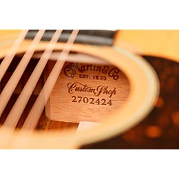 Martin Custom Shop 28 Style Dreadnought Cocobolo-Sitka Spruce Top Acoustic Guitar Natural