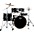 Mapex Venus 5-Piece Rock Drum Set With Ha... Mapex Venus 5-Piece Rock Drum Set With Hardware and Cymbals Black Galaxy Sparkle