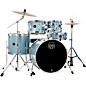 Mapex Venus 5-Piece Rock Drum Set With Hardware and Cymbals Aqua Blue Sparkle thumbnail