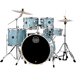 Mapex Venus 5-Piece Rock Drum Set With Hardware and Cymbals Aqua Blue Sparkle