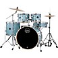 Mapex Venus 5-Piece Rock Drum Set With Hardware and Cymbals Aqua Blue Sparkle