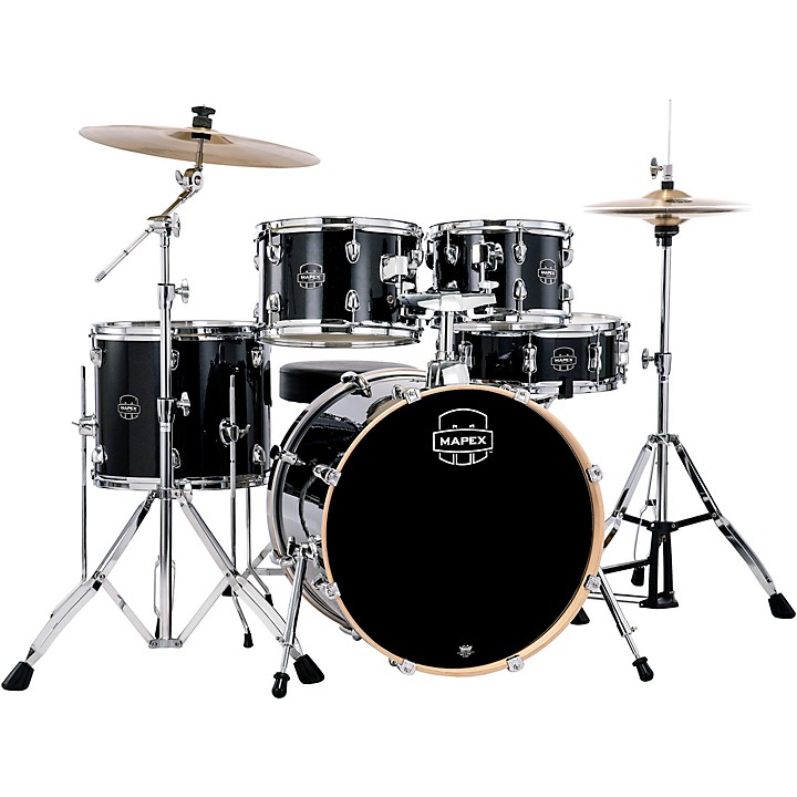 rooe★24.5㌢ミューズ Mapex Venus 5-Piece Fusion Drum Set With Hardware and Cymbals