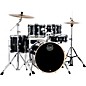 Mapex Venus 5-Piece Fusion Drum Set With Hardware and Cymbals Black Galaxy Sparkle thumbnail