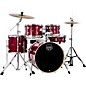 Mapex Venus 5-Piece Fusion Drum Set With Hardware and Cymbals Crimson Red Sparkle thumbnail
