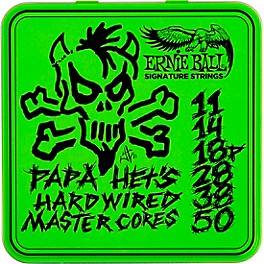 Ernie Ball Papa Het's Hardwired Master Core Signature Strings 3-Pack Tin 11 - 50