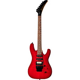 Kramer Striker Figured HSS Floyd Rose Electric Guitar Transparent Red