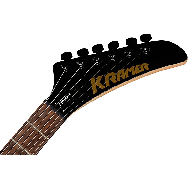 Kramer Striker Figured HSS Electric Guitar Transparent Black