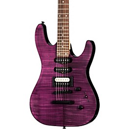 Kramer Striker Figured HSS Electric Guitar Transparent Purple Kramer Striker Figured HSS Electric Guitar Transparent Purple