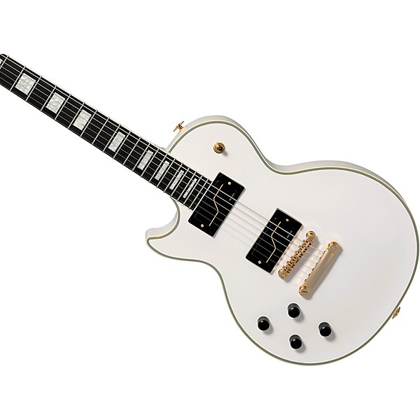 Epiphone Matt Heafy Les Paul Custom Origins Left-Handed Electric Guitar Bone White