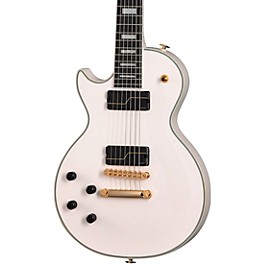 Epiphone Matt Heafy Les Paul C... Epiphone Matt Heafy Les Paul Custom Origins 7-String Left-Handed Electric Guitar Bone White