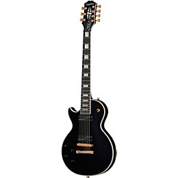 Epiphone Matt Heafy Les Paul Custom Origins 7-String Left-Handed Electric Guitar Ebony