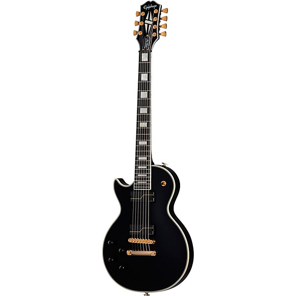 Epiphone Matt Heafy Les Paul Custom Origins 7-String Left-Handed Electric Guitar Ebony