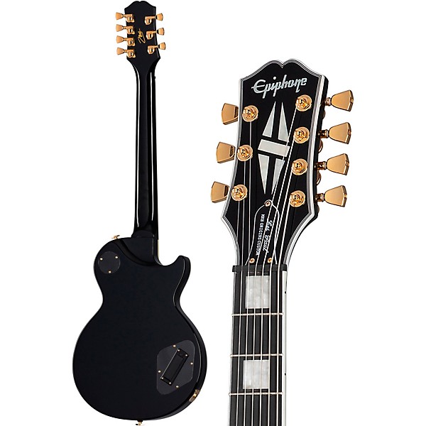 Epiphone Matt Heafy Les Paul Custom Origins 7-String Left-Handed Electric Guitar Ebony