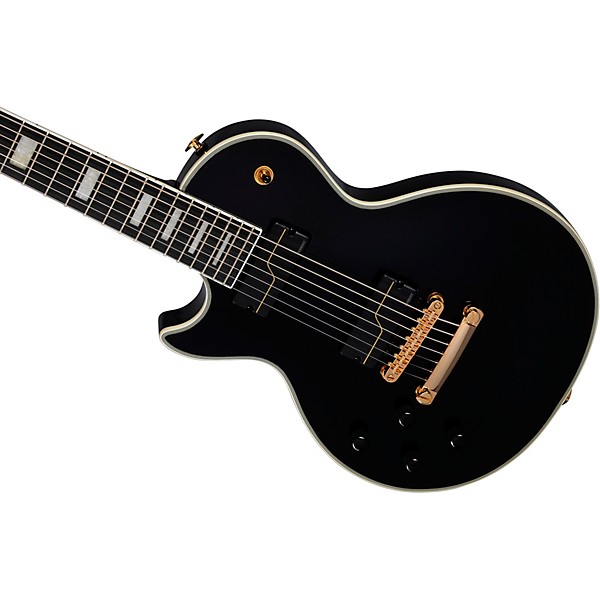 Epiphone Matt Heafy Les Paul Custom Origins 7-String Left-Handed Electric Guitar Ebony