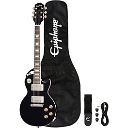 Epiphone Power Players Les Paul Electric Guitar Ice Blue Epiphone Power Players Les Paul Electric Guitar Dark Matter Ebony