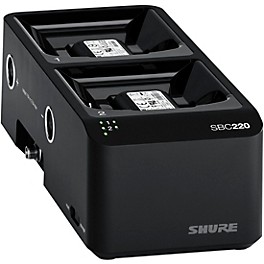 Shure SBC220 2-Bay Networked Docking Station