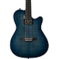 Godin A6 Ultra Acoustic Electric Guitar Denim Blue Flame thumbnail