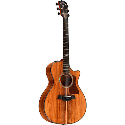 Taylor 722Ce Koa Grand Concert Acoustic-Electric Guitar Natural for sale